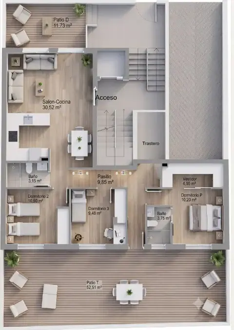 Piso en venta en Híjar